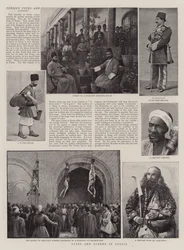 Tipos y escenas en Persia